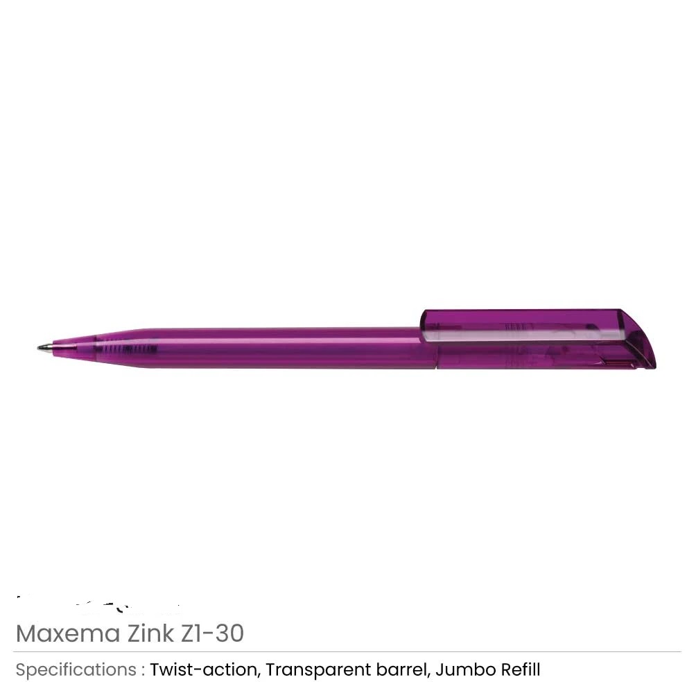 Maxema Zink Pens Transparent body - Image 13