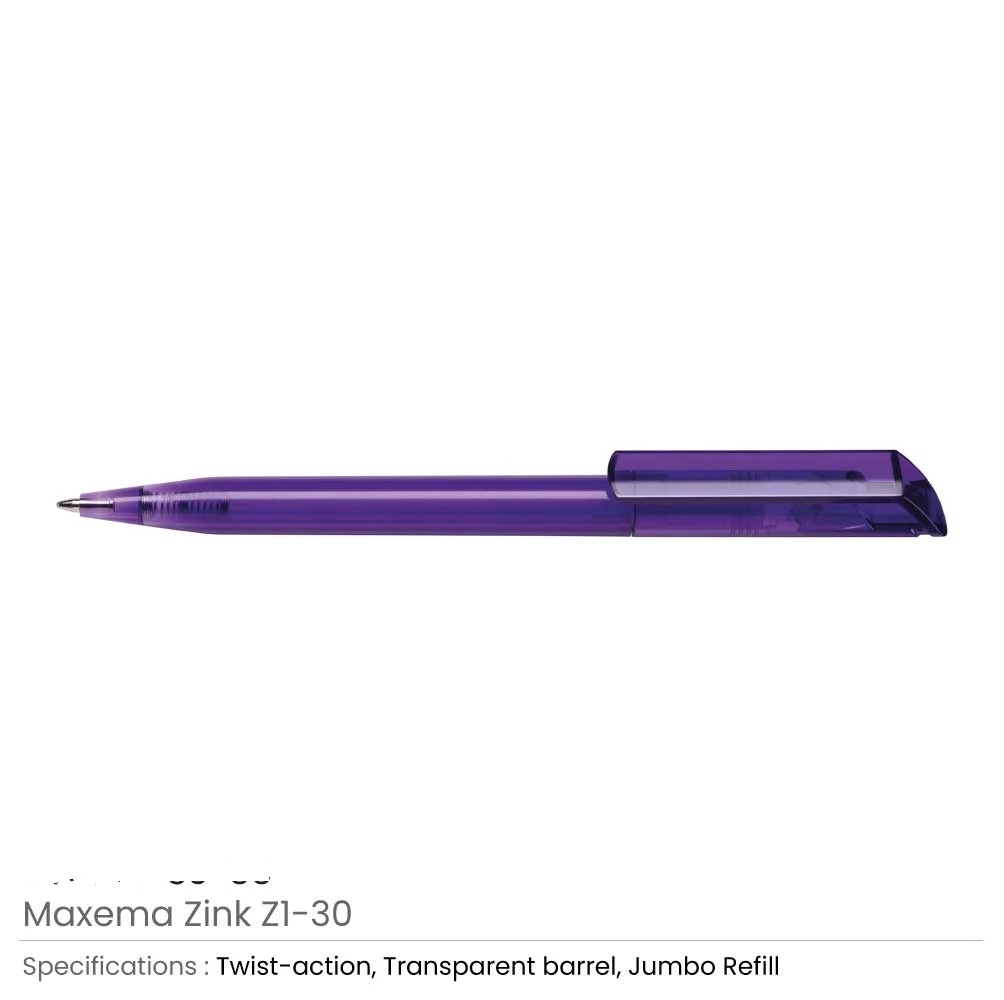 Maxema Zink Pens Transparent body - Image 16