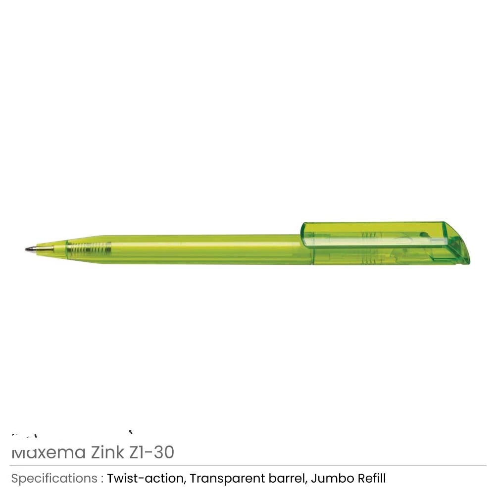 Maxema Zink Pens Transparent body - Image 18