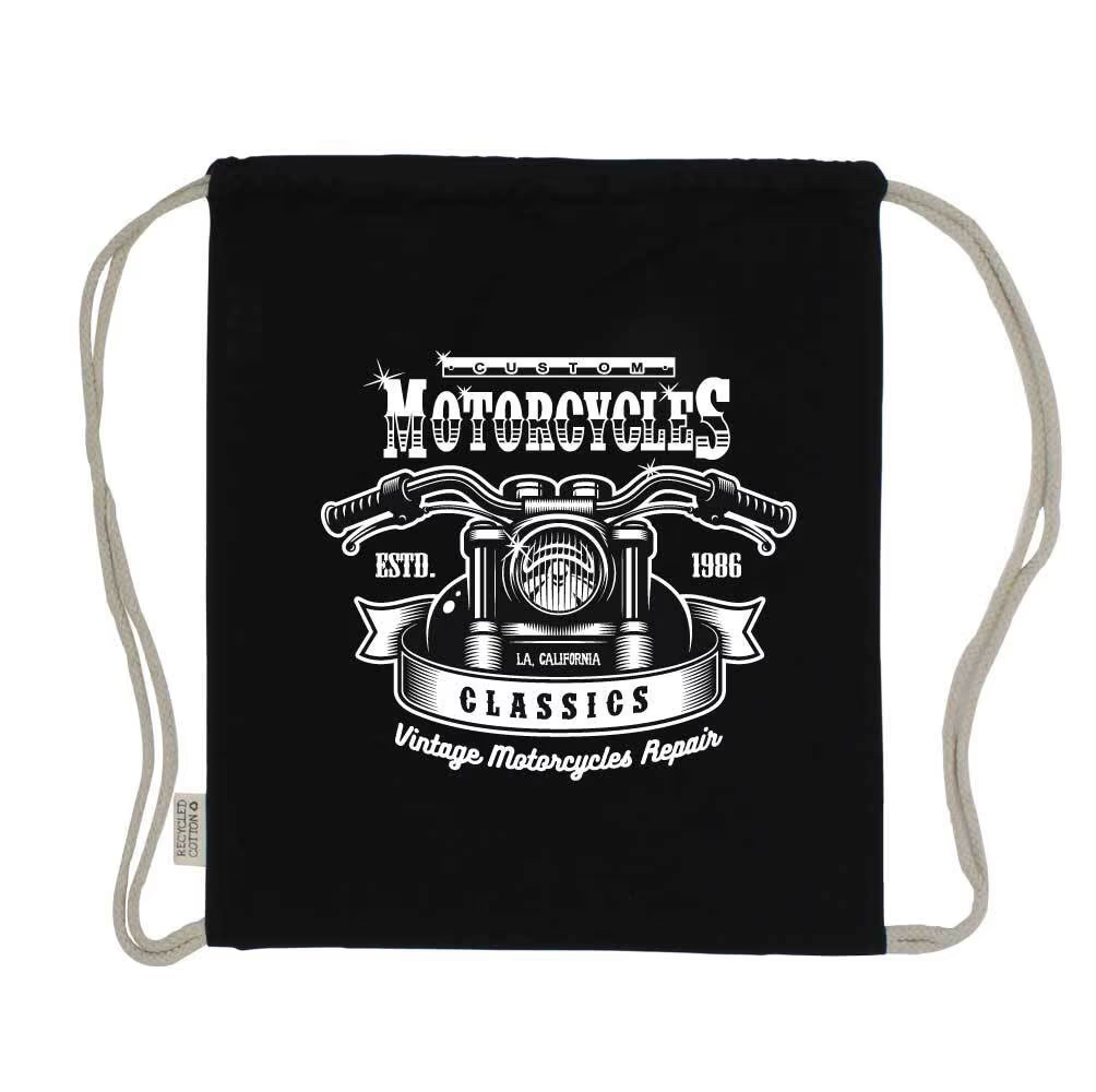 Recycled Cotton Drawstring Bags, 145gsm - Image 10