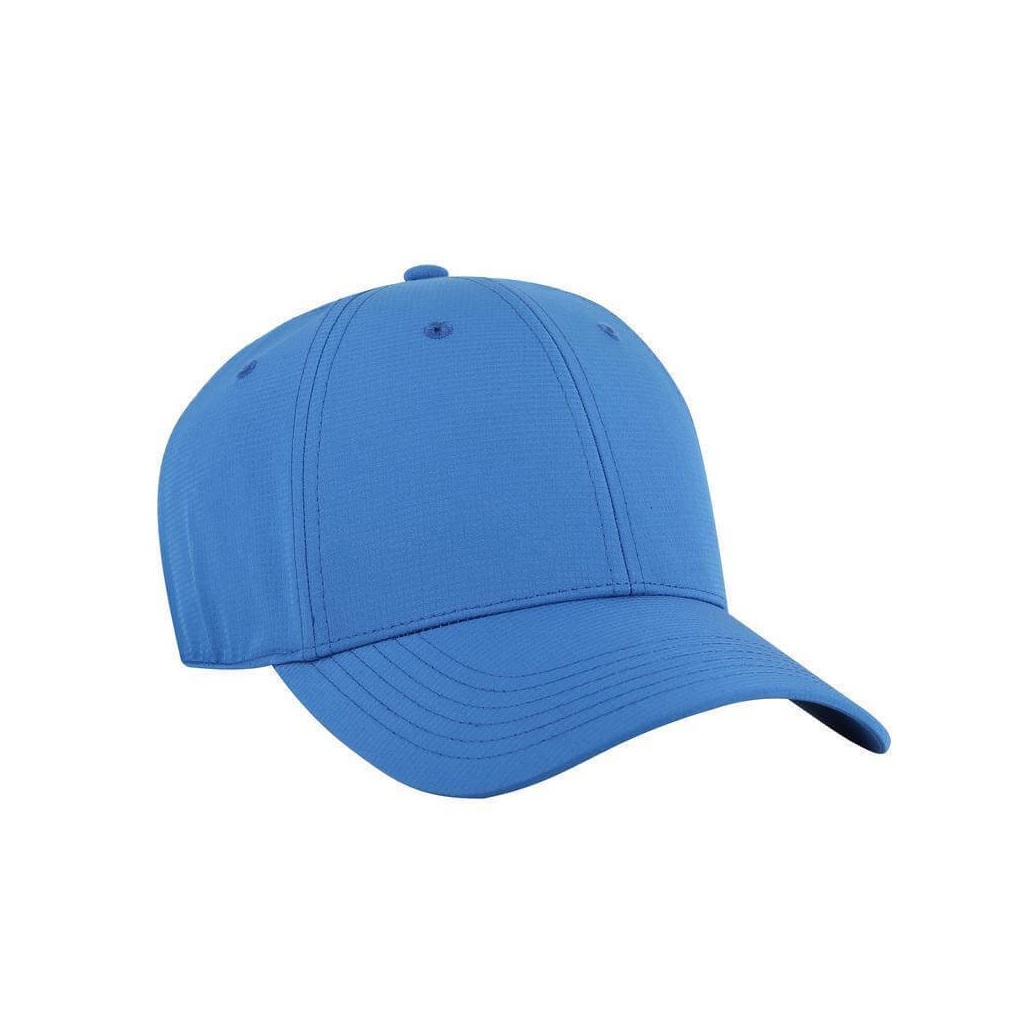DELTA - Santhome DryNCool Performance Stretch-Fitted Cap - Marine Blue - Image 4