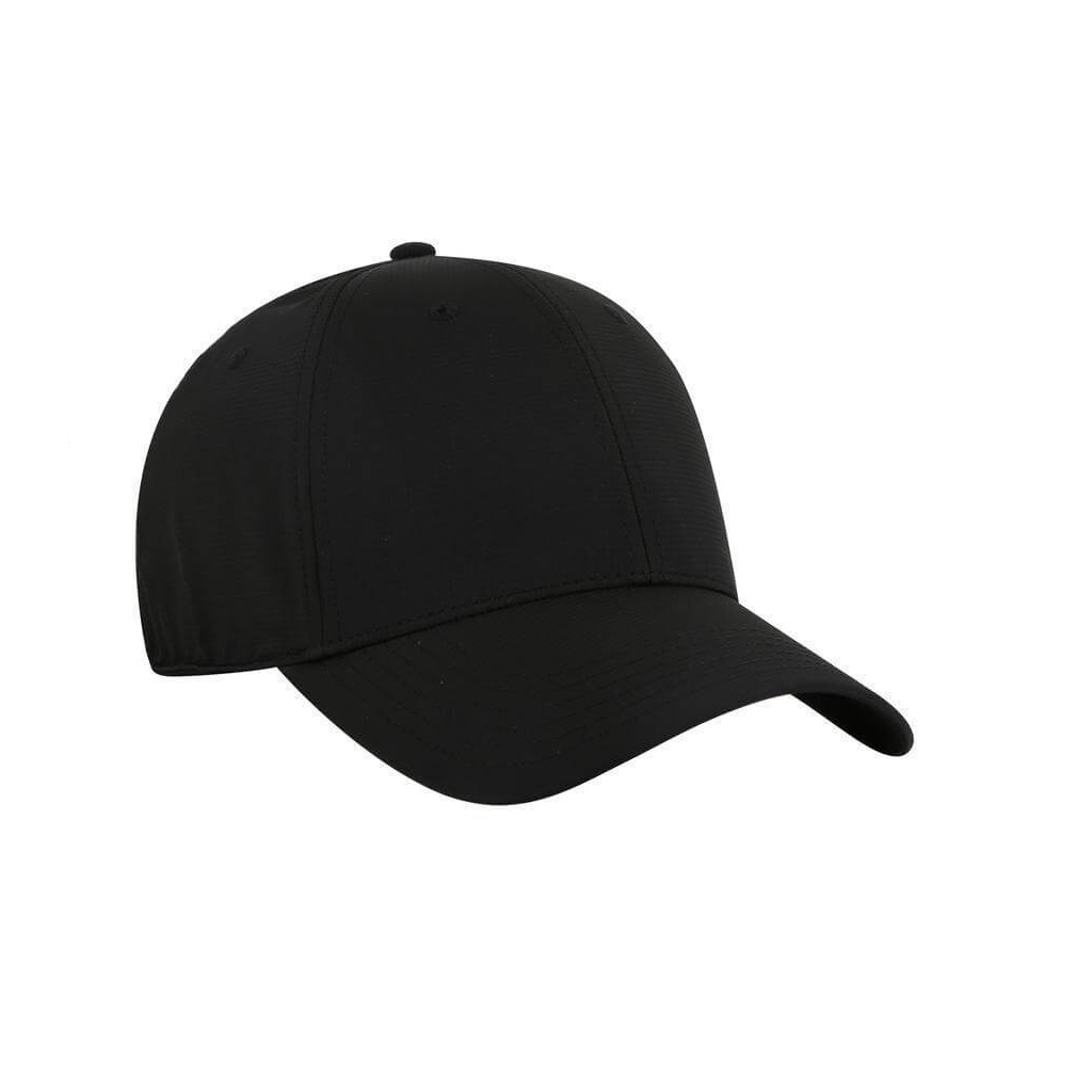 DELTA - Santhome DryNCool Performance Stretch-Fitted Cap - Black - Image 4