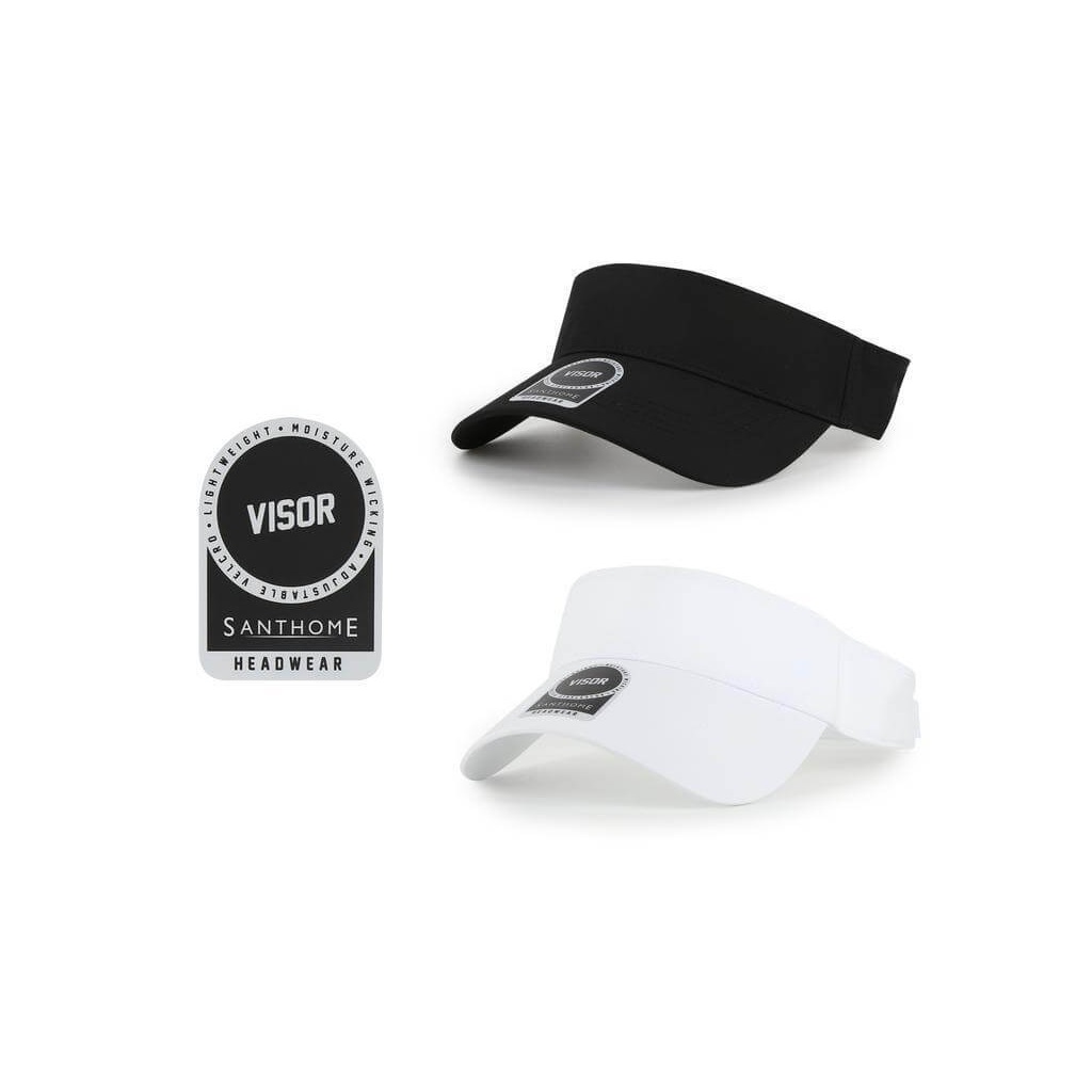 APEX - Santhome Visor Cap - White - Image 2