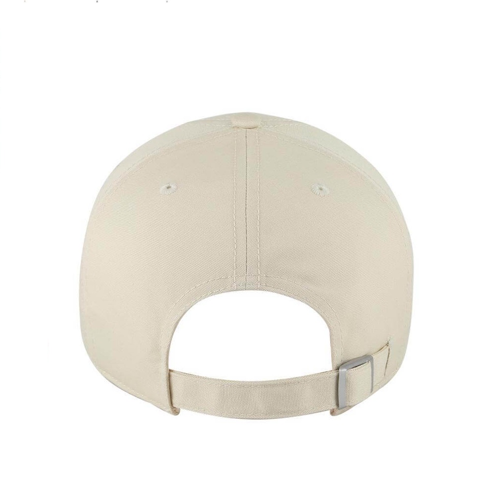 FLEX - Santhome Recycled 6 Panel Relaxed Fit Cap - Beige - Image 3