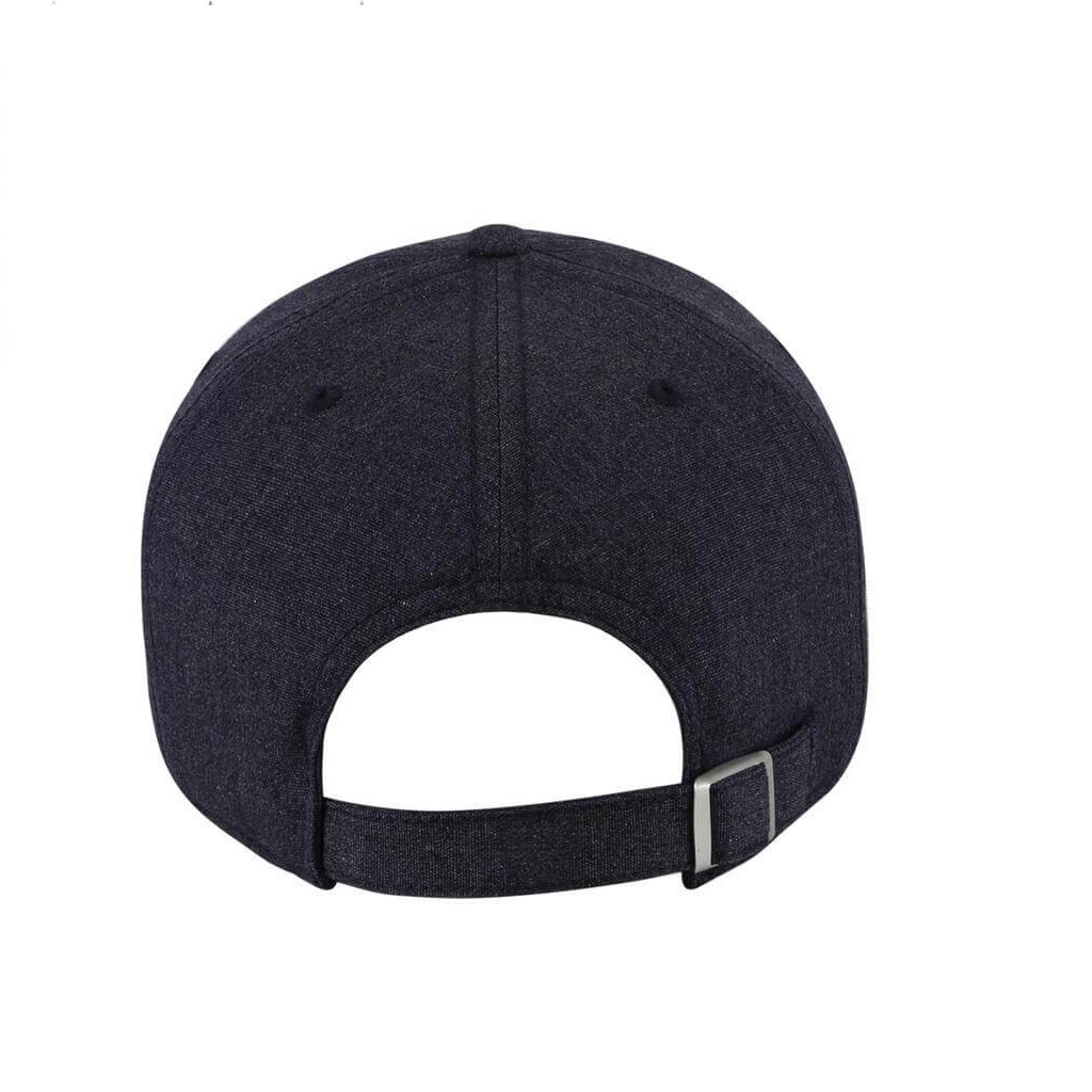 FLEX - Santhome Recycled 6 Panel Relaxed Fit Cap - Navy Blue - Image 3