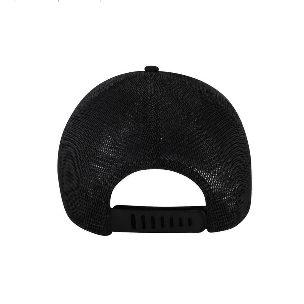 SWIFT - Santhome 6 Panel Trucker Cap - Black - Image 3