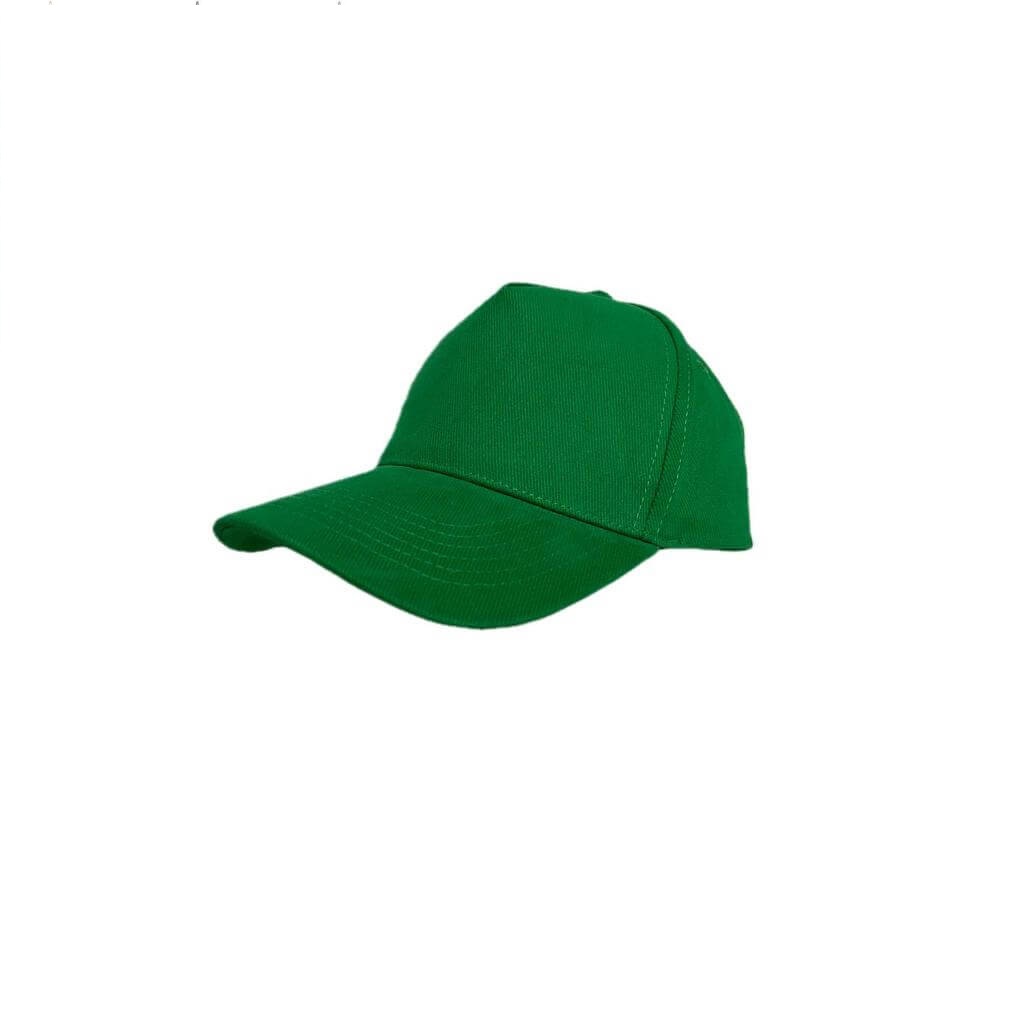 NARVA - 5 Panel Heavy Brushed Cotton Cap - Green
