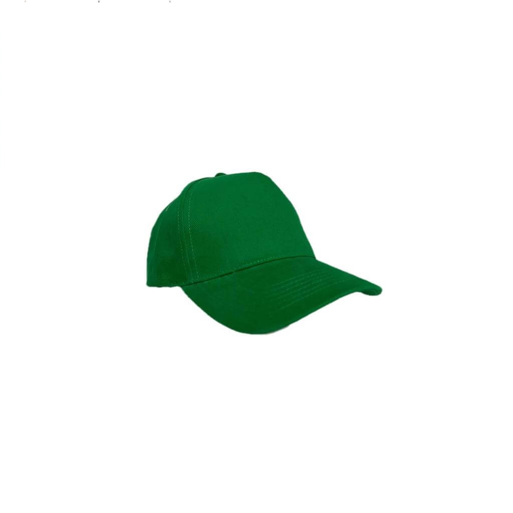 NARVA - 5 Panel Heavy Brushed Cotton Cap - Green - Image 2