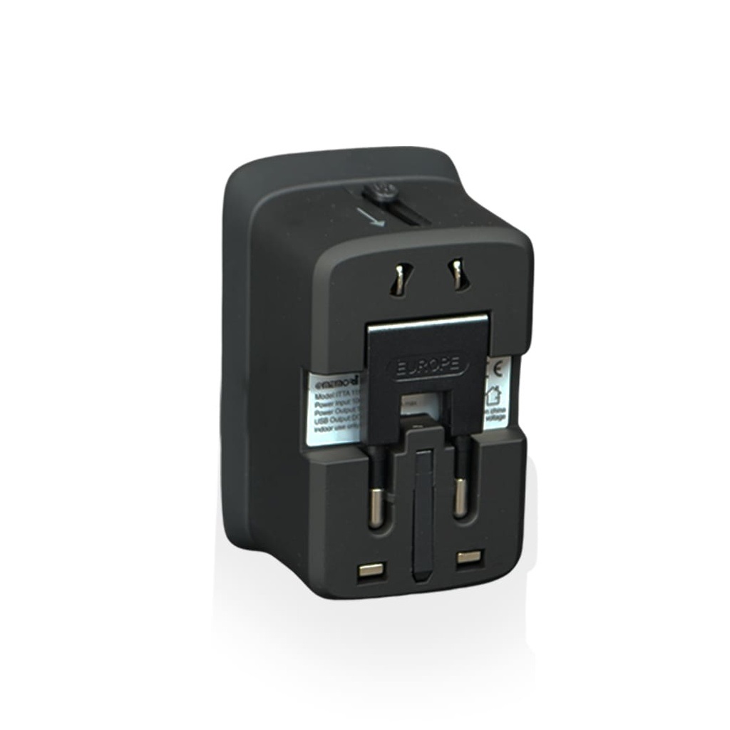 BILZEN - @memorii World Travel Adapter with 5000mAh Powerbank - Image 4