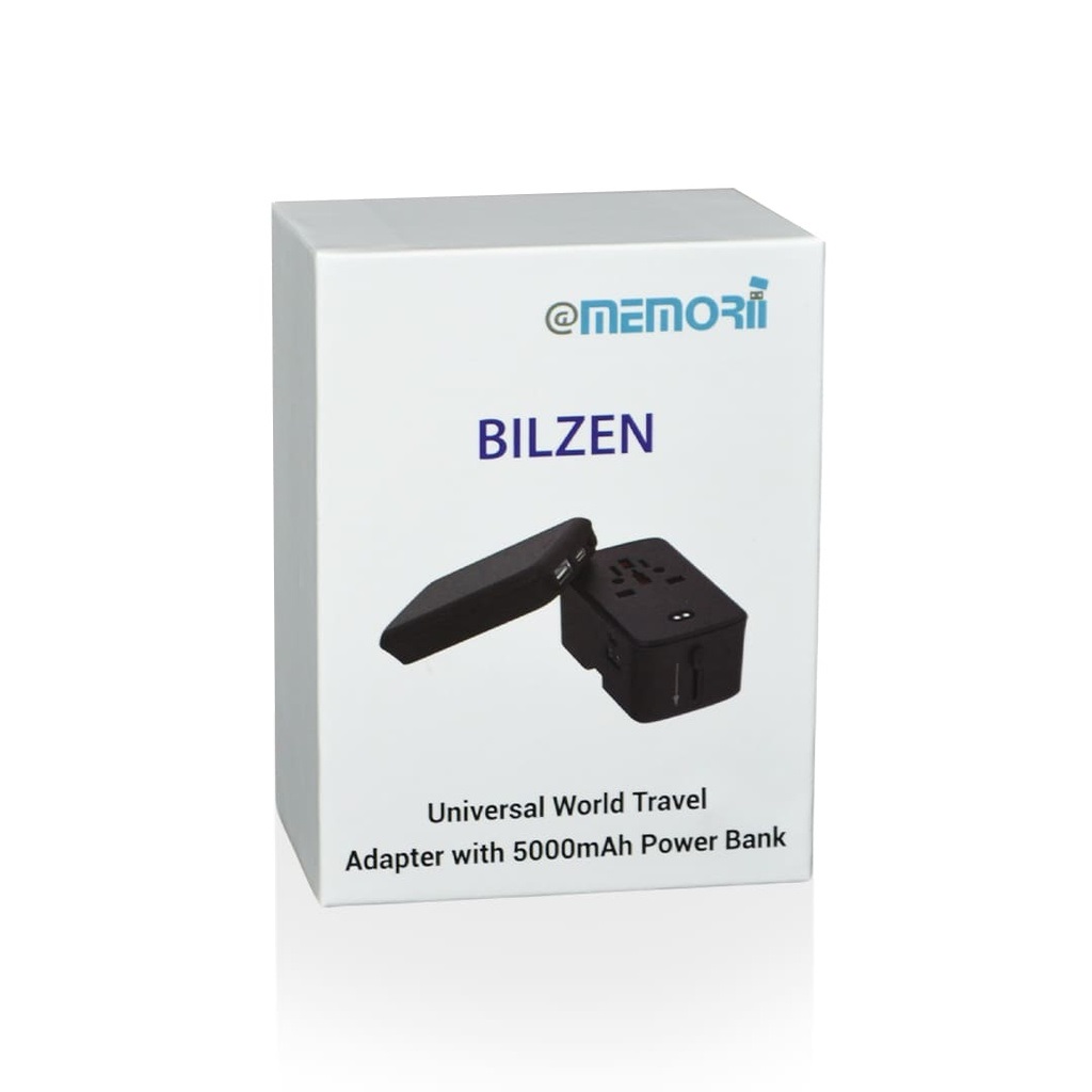 BILZEN - @memorii World Travel Adapter with 5000mAh Powerbank - Image 5