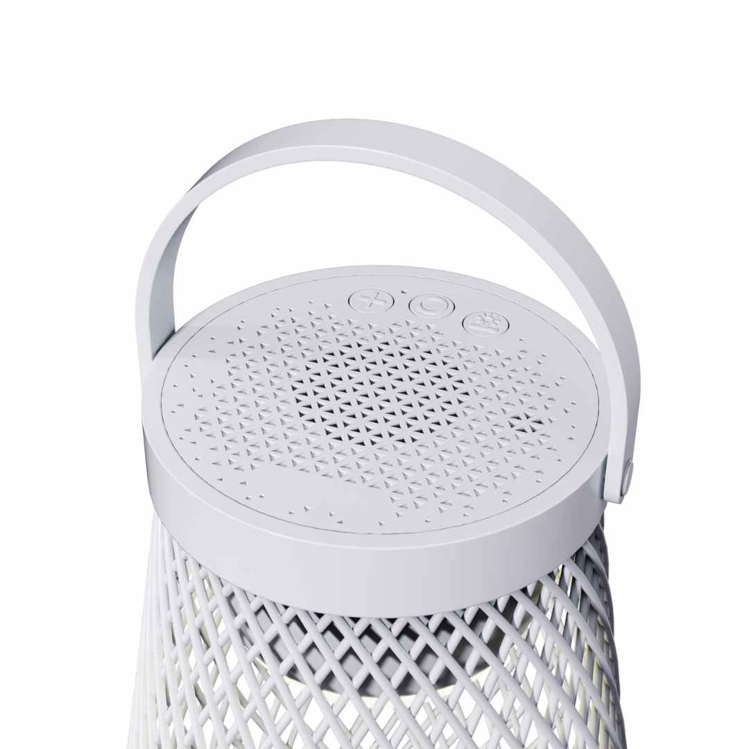 MERANO - @memorii Wireless Speaker Lantern - White - Image 3