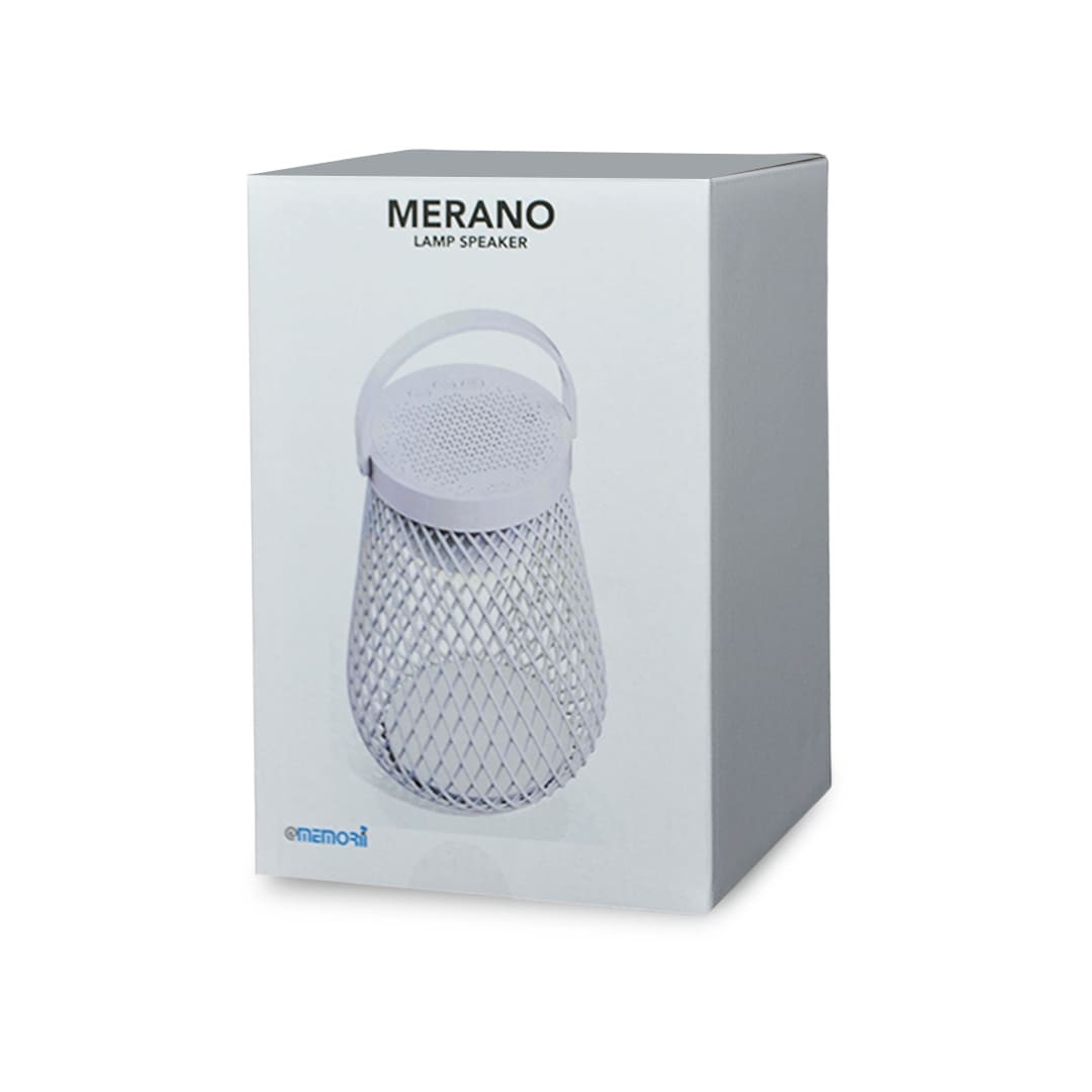 MERANO - @memorii Wireless Speaker Lantern - White - Image 5