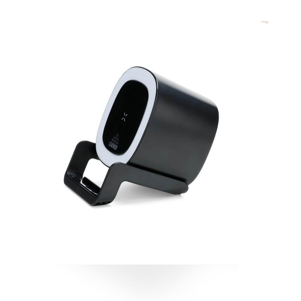 TASOVA - @memorii Recycled 15W Wireless Charger Bluetooth Speaker - Black - Image 4
