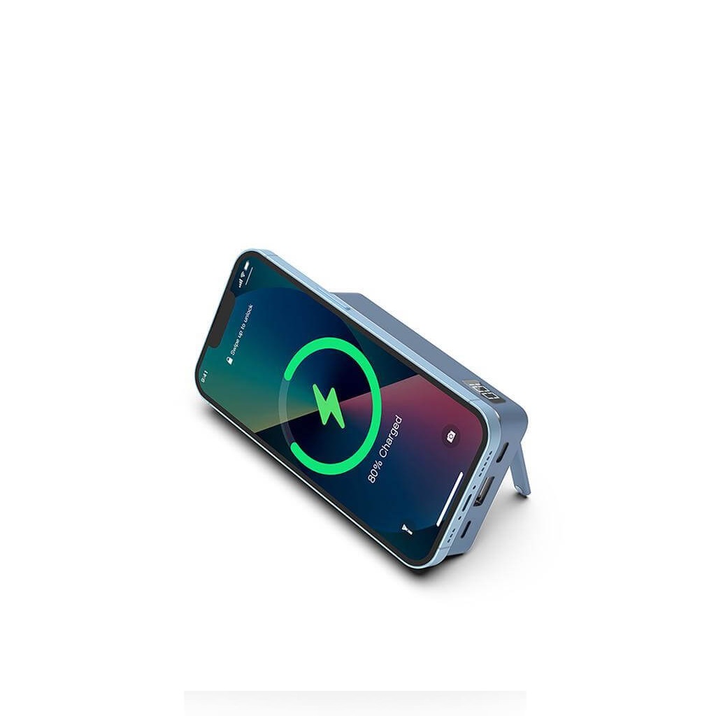 ALTA - @memorii 10000mAh Magnetic 15W Wireless Powerbank - Blue - Image 2