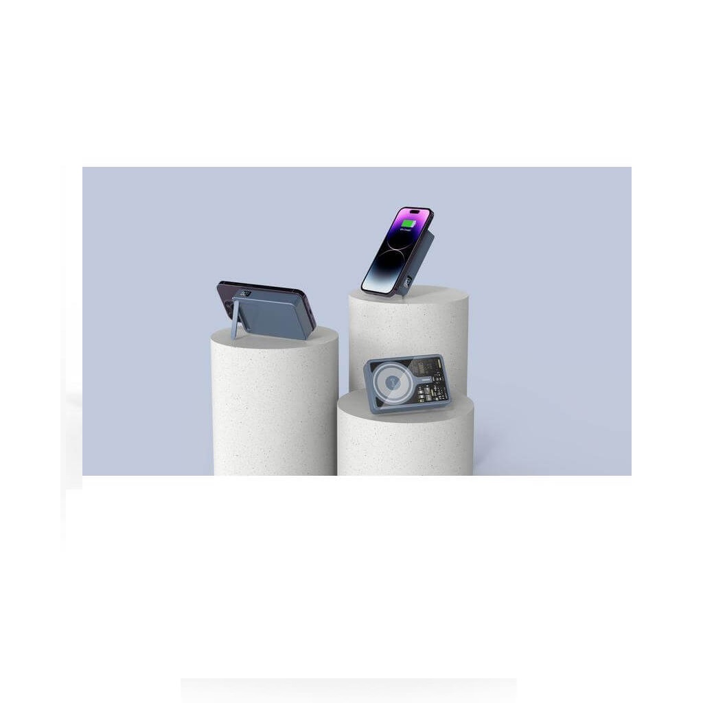 ALTA - @memorii 10000mAh Magnetic 15W Wireless Powerbank - Blue - Image 6