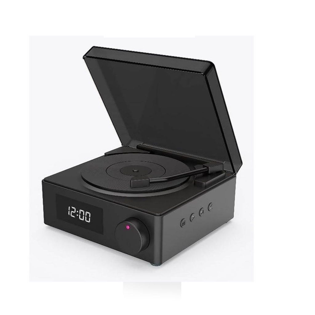 SPASSK - @memorii Phonograph Bluetooth Speaker - Black