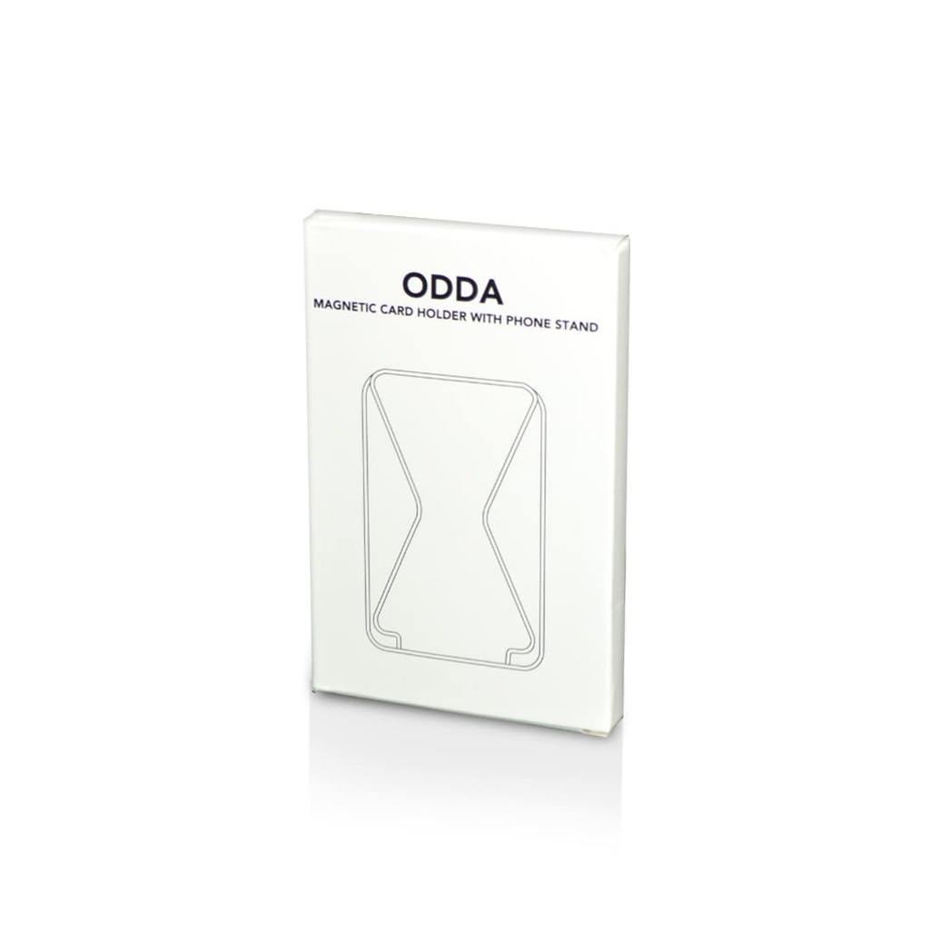ODDA - Mag Card Holder with Phone Stand - Black - Image 5