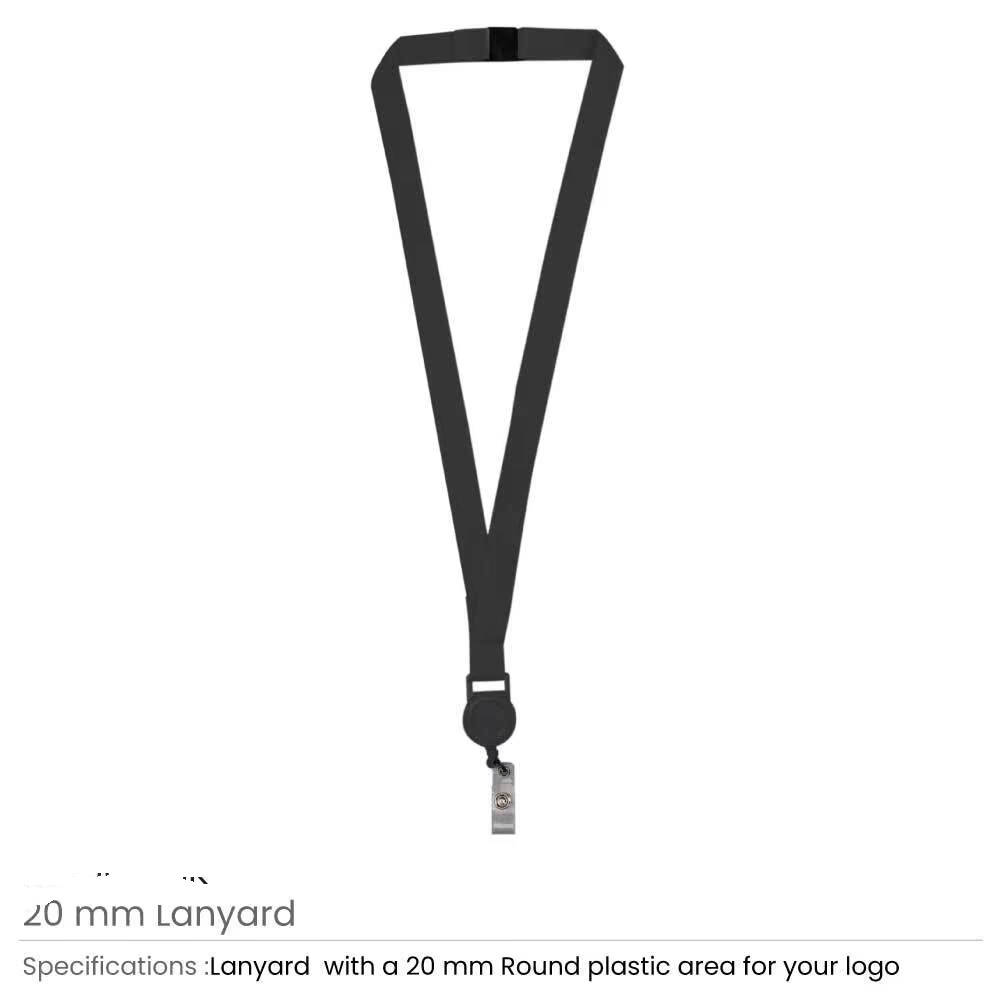 Lanyard with Reel Badge and Safety Lock - Image 6