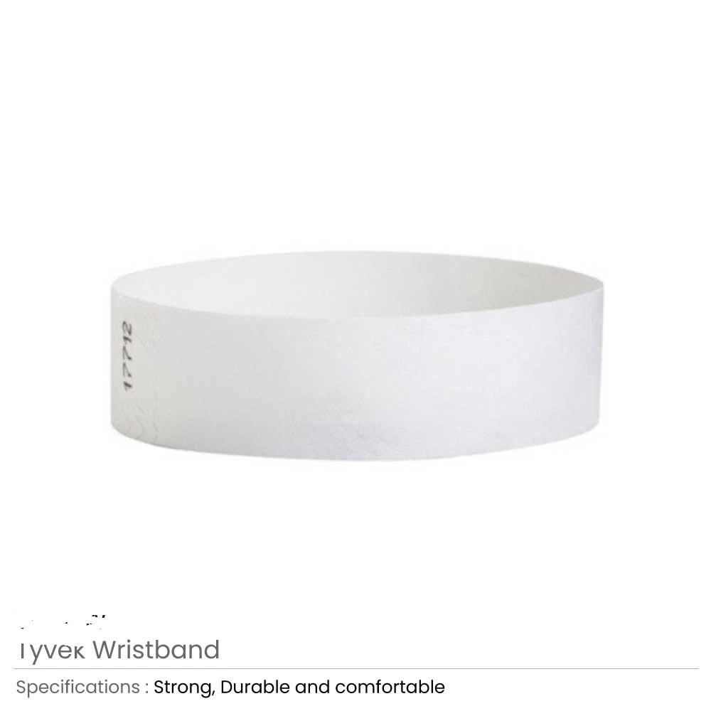 Tyvek Wristbands Waterproof, Adjustable, Adhesive - Image 13
