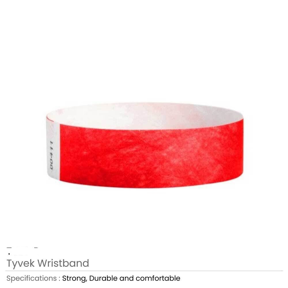 Tyvek Wristbands Waterproof, Adjustable, Adhesive - Image 5