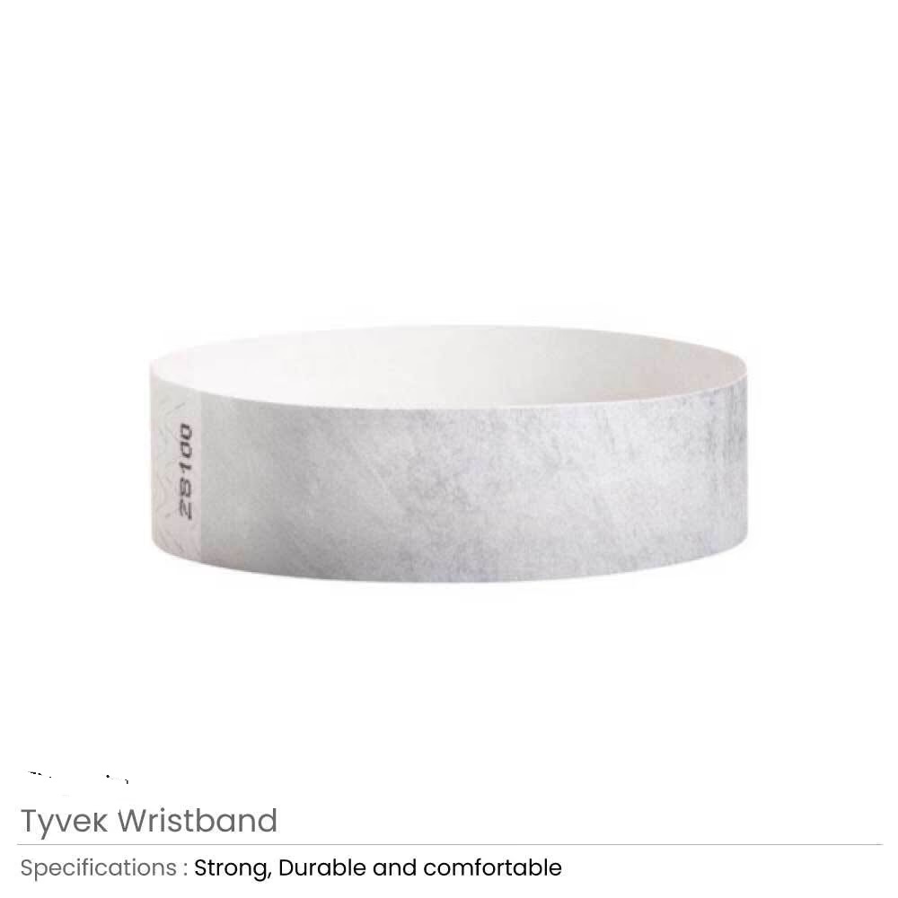 Tyvek Wristbands Waterproof, Adjustable, Adhesive - Image 4