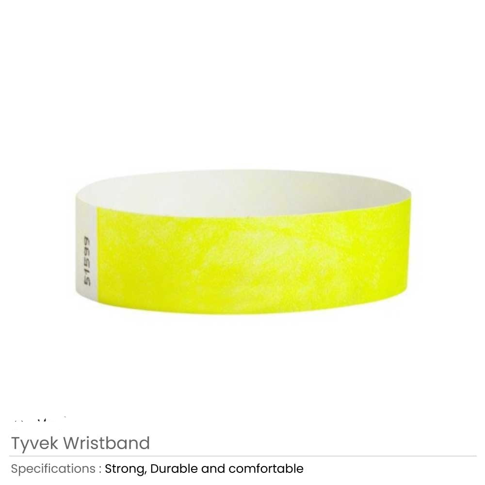 Tyvek Wristbands Waterproof, Adjustable, Adhesive - Image 3