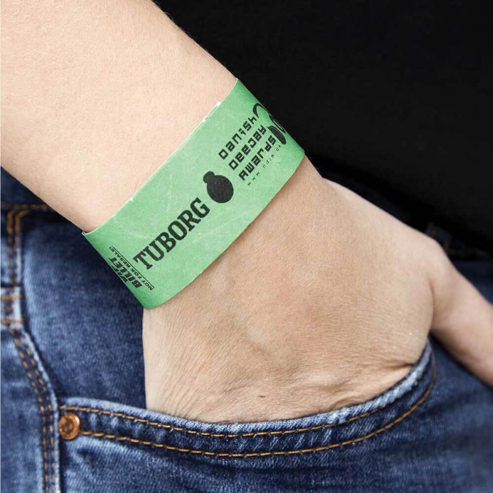 Tyvek Wristbands Waterproof, Adjustable, Adhesive - Image 17