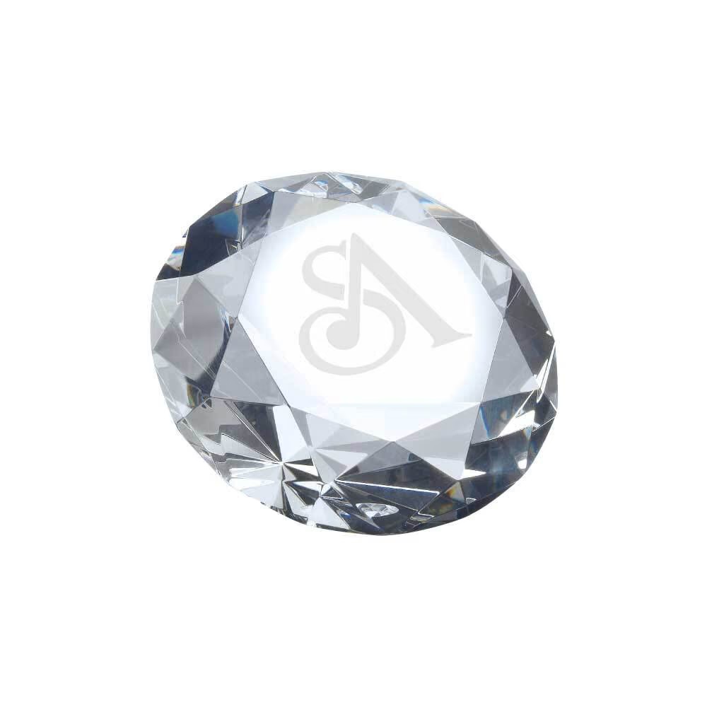 Crystal Diamond Awards Paperweight Style - Image 3