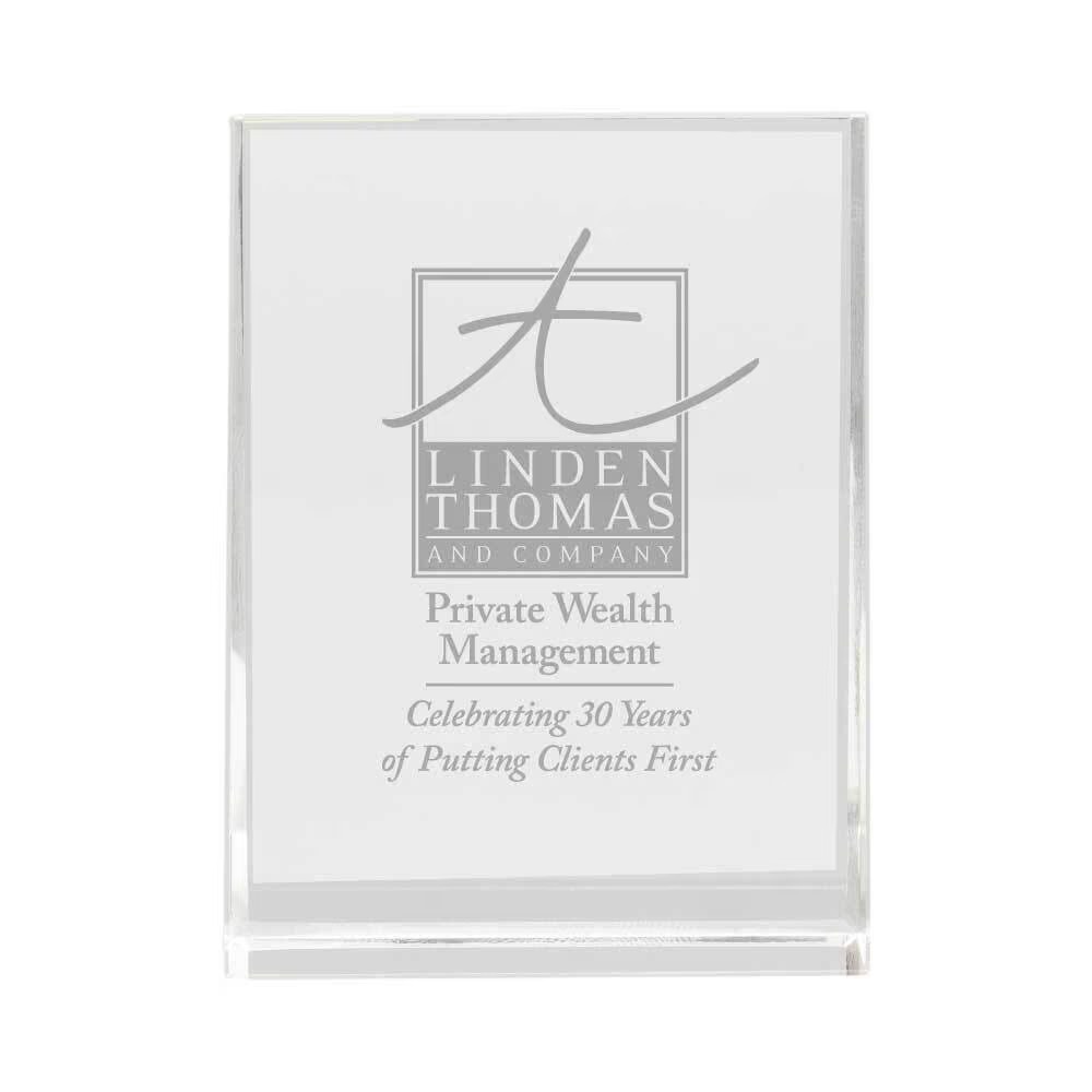 Inclined Rectangular Crystal Awards - Image 2