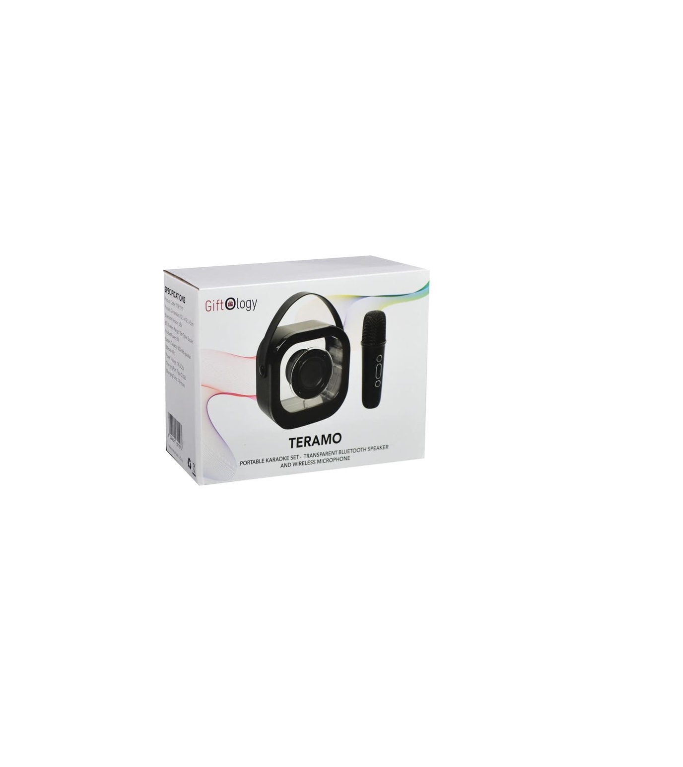 TERAMO - Portable Karaoke Speaker Set with Wireless Microphone - Image 4