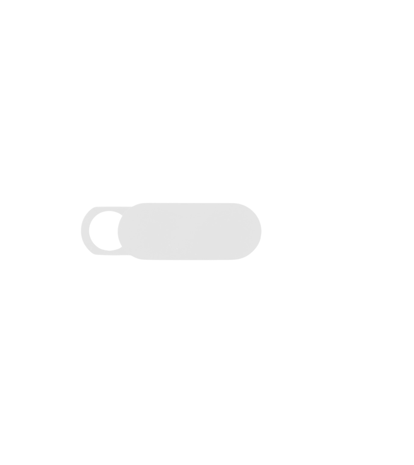 MEDAN - Adhesive Webcam Cover - White