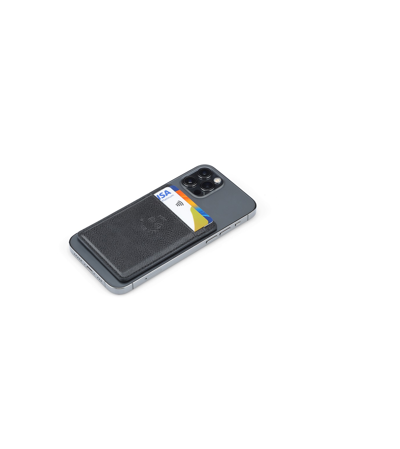 ROMA - Santhome® 2-in-1 Mag Cardholder and Inbuilt NFC Digital Business Card - Black - Image 5