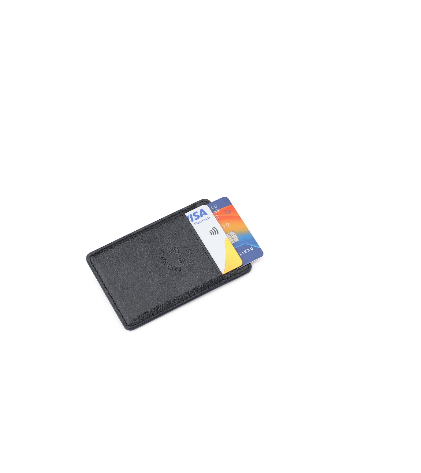 ROMA - Santhome® 2-in-1 Mag Cardholder and Inbuilt NFC Digital Business Card - Black - Image 6