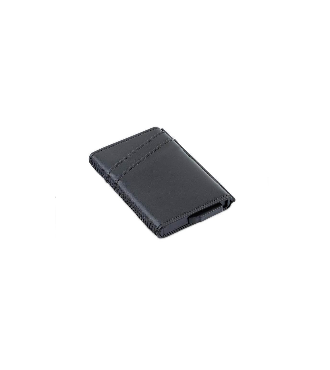 TROMSI - Santhome® PU Card Holder with Santhome Tag pocket - Black - Image 3
