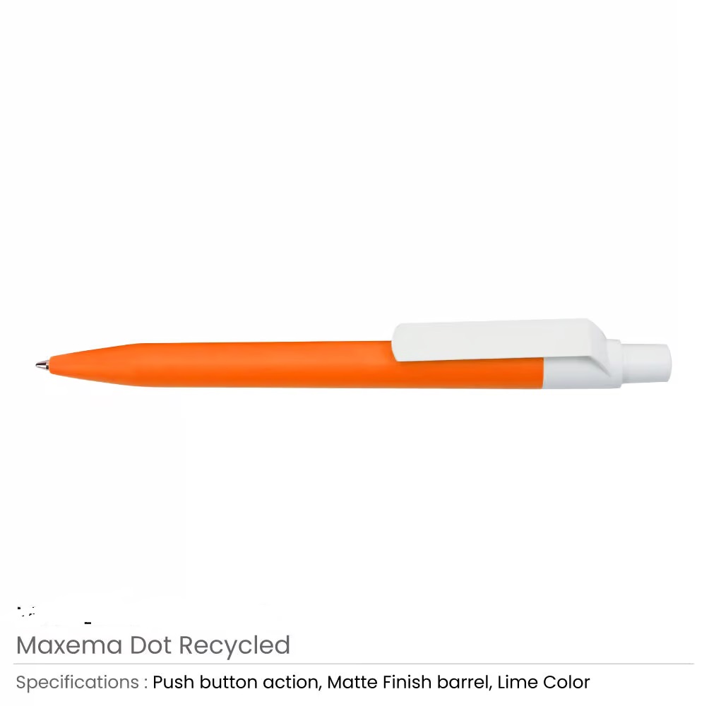 MATT Pens with White Clip - Image 7