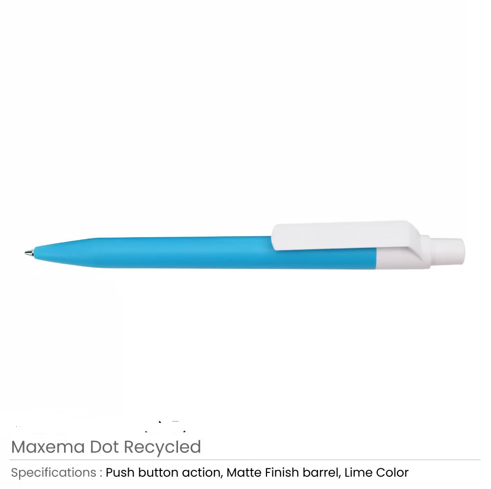 MATT Pens with White Clip - Image 4