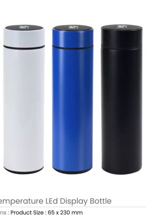 Double Wall Bottles with Temperature Display 500ml