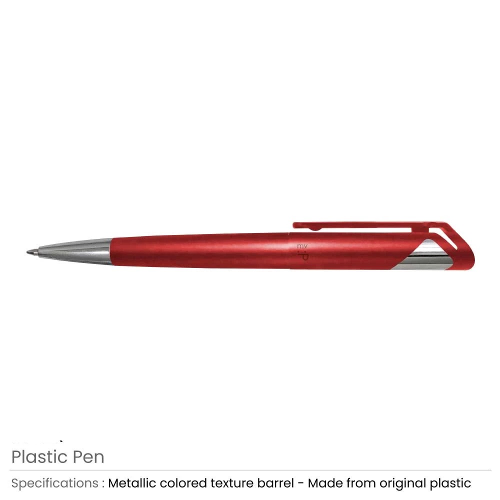 Branded Plastic Pens - Image 2