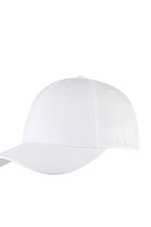 DELTA - Santhome DryNCool Performance Stretch-Fitted Cap - White