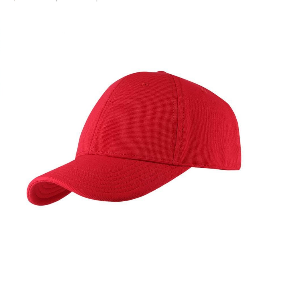 TITAN - Santhome Recycled 6 Panel Adjustable Cap - Red