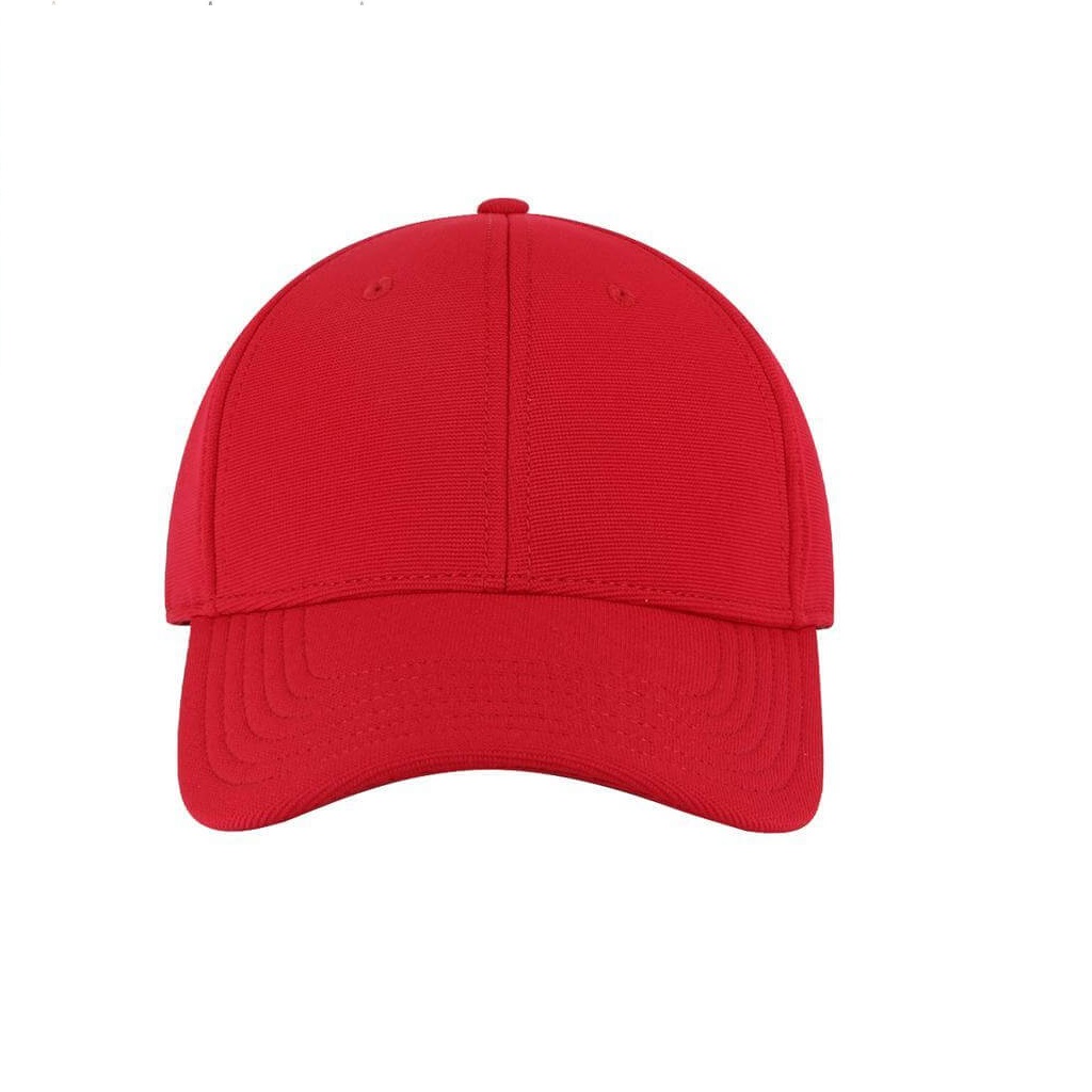 TITAN - Santhome Recycled 6 Panel Adjustable Cap - Red - Image 3