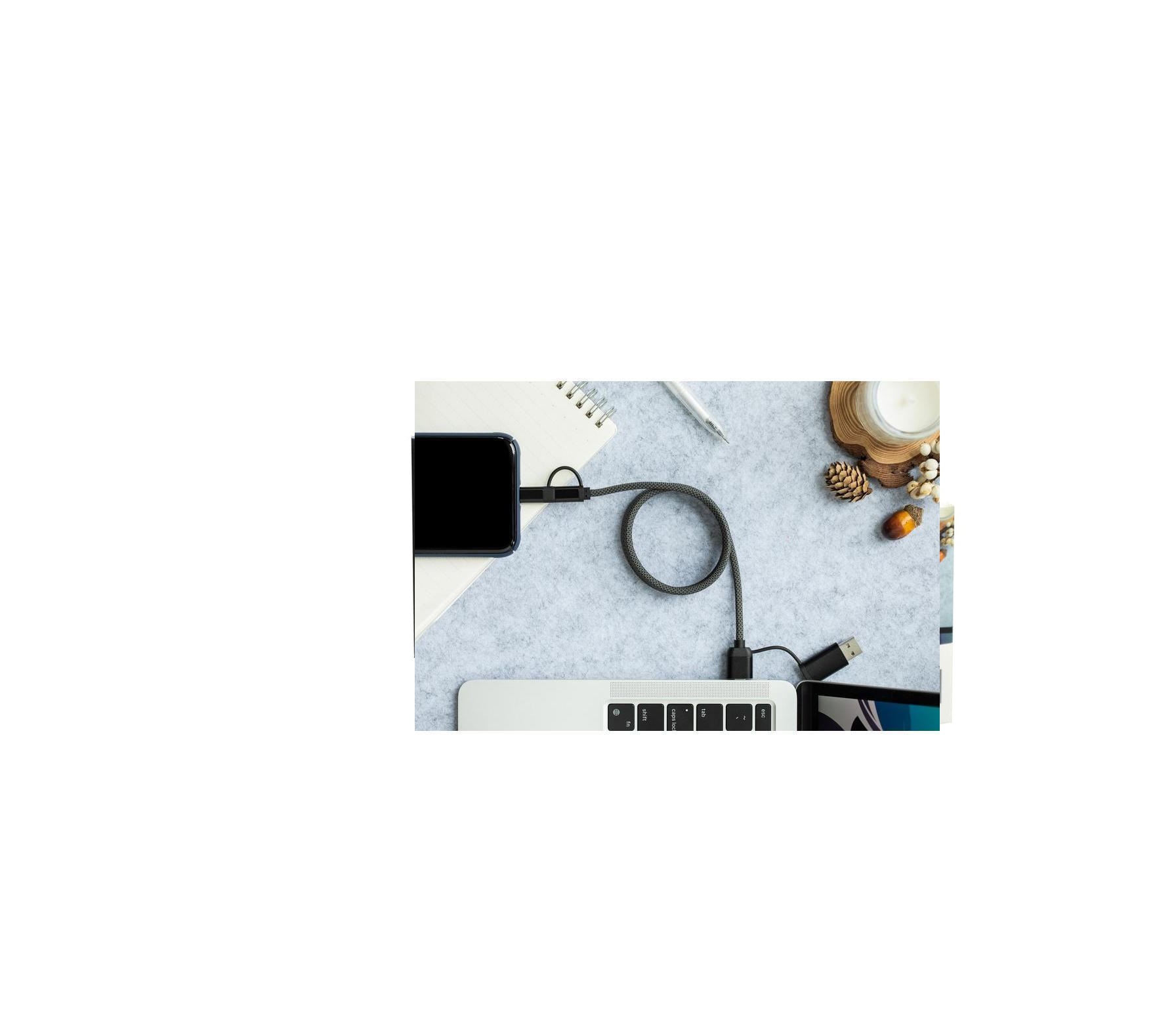 ORSTED - 65W Recycled Magnetic 4-in-1 Multi-Cable - Image 7