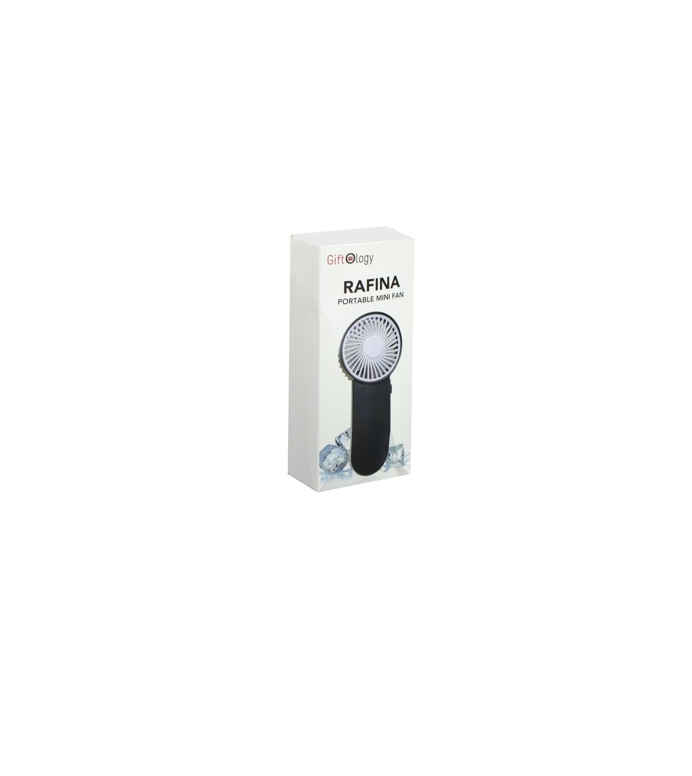 RAFINA - Portable Desk/Hand Fan (Battery operated) - Black - Image 5