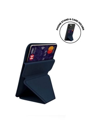 ODDA - Mag Card Holder with Phone Stand - Blue