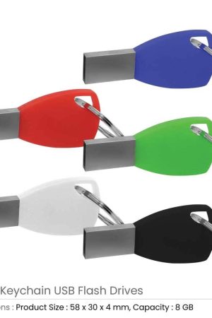 Silicone Keychain USB Flash 8GB