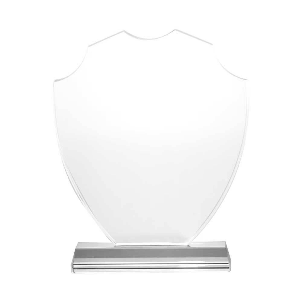 Victorian Shield Crystal Awards with Gift Box