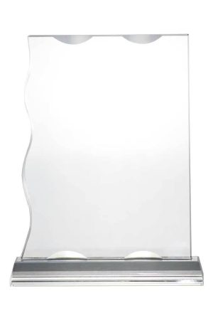 Rectangle Crystal Awards with Glass base & Box