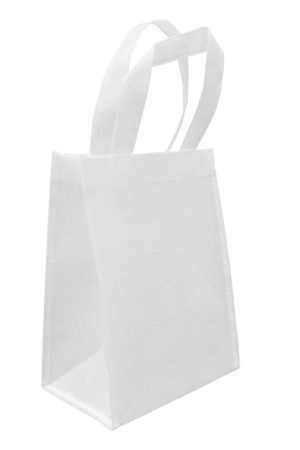 A5 White Non Woven Bags