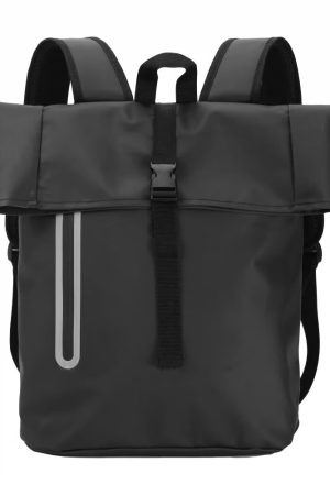 Expandable Roll-Top Backpacks, 600D Polyester Material