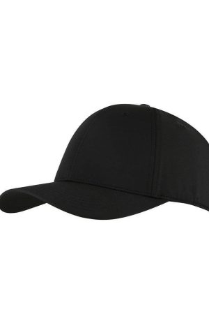 DELTA - Santhome DryNCool Performance Stretch-Fitted Cap - Black